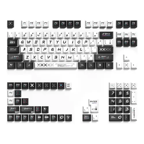 CSGO PrintStream Side Engraved Cherry Profile PBT Keycaps Set