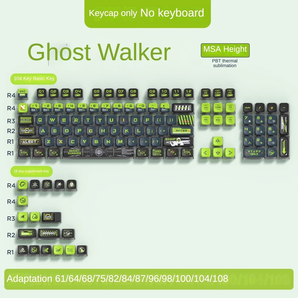 Ghost Walker Keycap